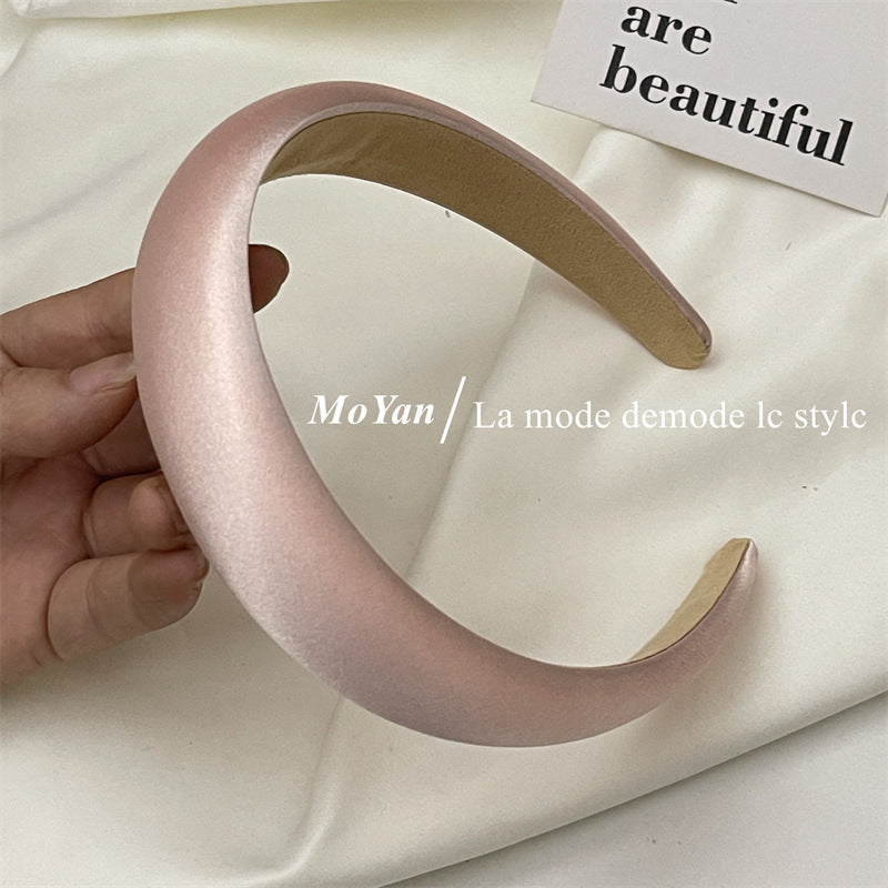 Wholesale Satin Shell Powder High-end Skull Headband